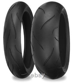 010 Apex Front 120/70ZR17 Rear 190/50ZR17 Tire Set Triumph Daytona 955i 1999-04