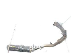 02 Triumph Daytona 955i Exhaust Header Pipe TWO BROTHERS Muffler 005-4104N