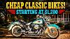 15 Classic Motorcycles Under 5 000 In The U S You Can Ride Today