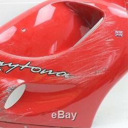 1997-2000 Triumph Daytona 955 955i T595 OEM Right Side Fairing Trim Shroud Red