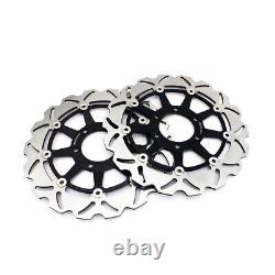 1Pair Front Brake Discs Rotors For Triumph Daytona 955i 955 i 1999-2001 2000