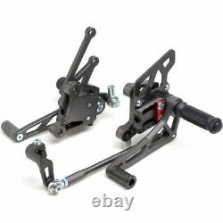 2-Slide Fußrastenanlage T509/T955i 99-04 LSL footrest system Triumph Daytona Spe