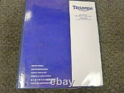 2002-2004 Triumph Daytona 955i Speed Triple Shop Service Repair Manual 2003