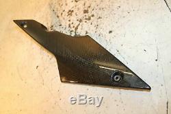 2005 05 TRIUMPH DAYTONA 955i 955 LEFT FAIRING DUCT COVER TANK PANEL COWL