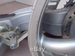 99 00 01 Triumph 955i Daytona Sprint RS OEM swing arm rear wheel brake assembly