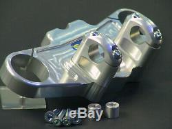 ABM Superbike Lenker Umbau-Kit TRIUMPH Daytona 955i // 02-03 FzTyp 595N silber