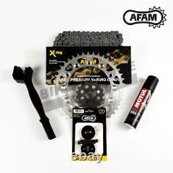 AFAM X-ring Chain and Sprocket Kit for Triumph 955i Daytona (S/S Swingarm) 02-03