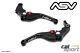 ASV Triumph Daytona 955i 1999-2000 F3 Short Black Brake and Clutch Levers