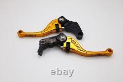 ASV Triumph Daytona 955i 2001 F3 Short Gold Brake and Clutch Levers