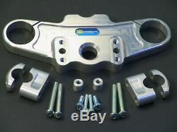 thumbnail image 2 of ABM Superbike Handlebar Kit – Triumph Daytona T595 (1997-1998) – Silver, 22mm, Made In Germany 2 of 4