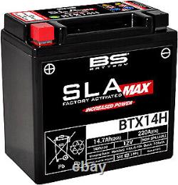 BS Battery SLA Max BTX14H YTX14H-BS Triumph Daytona 955 i 2005-2006