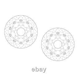 Brake Disc for TRIUMPH DAYTONA 955 I 2002-2006 Front Brembo