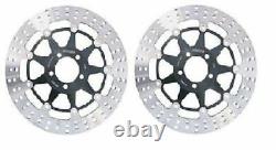 Braking brake discs front Floating triumph daytona t955i 1999 2000 2001