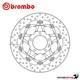 Brembo Gold Series Floating Front Brake Disc Triumph Daytona 955I 2001-2003