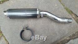 Carbon Fibre Exhaust for Triumph Daytona 955i SP Engineering