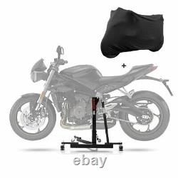 Central Stand for Triumph Daytona 955i 99-01 Power Evo + indoor cover