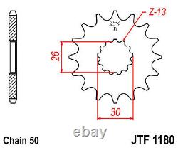 DID Black VX3 Chain & JT Sprockets for Triumph Daytona 955i 2003-2006