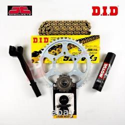 DID JT X-Ring Gold Chain & Sprocket Kit for Triumph 955i Daytona 2004-2006