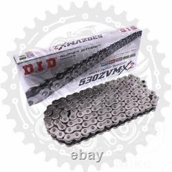 DID X-Ring Chain Silver 530 ZVMX2 108 Fits Triumph Daytona 955 i