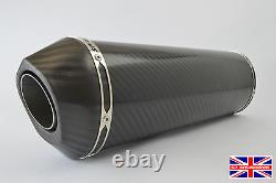 Daytona 955i Exhaust SP Diabolus Carbon Fibre Oval XL Carbon Outlet 2002-2007