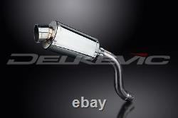 Delkevic 9 Stainless Steel Oval Muffler Triumph Daytona 955i 01-02 Exhaust