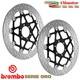 Discs Brembo Triumph Daytona T955I 955 2000 Brake Floating Pair Front Motorcycle