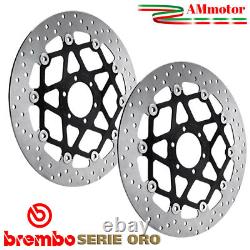 Discs Brembo Triumph Daytona T955I 955 2001 Brake Floating Pair Front Motorcycle