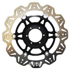 EBC Front Black Vee Rotor Brake Disc For Triumph 2004 Daytona 955i