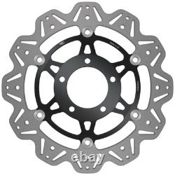 EBC Front Black Vee Rotor Brake Disc For Triumph 2005 Daytona 955i