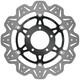 EBC Front Black Vee Rotor Brake Disc For Triumph 2005 Daytona 955i