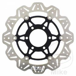 EBC Front Brake Disc Vee Rotor Black Triumph Daytona 955 i 1999