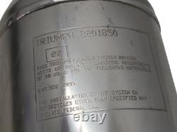 Exhaust Terminal With Dents And Scratches Triumph Daytona 955i 2003 T2201850