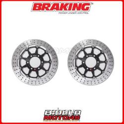 FRONT BRAKE DISC KIT BRAKING TRIUMPH DAYTONA T955i 955 1999 2001 FLEET