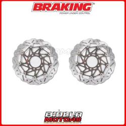 FRONT BRAKE DISC KIT BRAKING TRIUMPH DAYTONA T955i 955 2004 WAVE FLEET FRONT BRAKE DISC KIT BRAKING TRIUMPH DAYTONA T955i 955 2004 WAVE FLEET