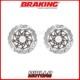 FRONT BRAKE DISC KIT BRAKING TRIUMPH DAYTONA T955i 955 2004 WAVE FLEET