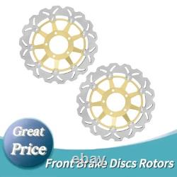 For TRIUMPH Daytona 955i 01-06 Sprint ST 1050 05-10 Rocket III Front Brake Discs