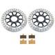 For Triumph Daytona T595 Speed Triple 955i Sprint 955 RS Front Brake Discs Pads