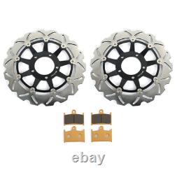 Front Brake Discs Pads For Triumph Sprint 1050 ST 2005-2010 Daytona 955i 01-06