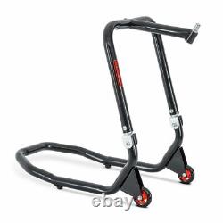 Front Head Lift Paddock Stand V5 for Triumph Daytona 955i 99-06 black