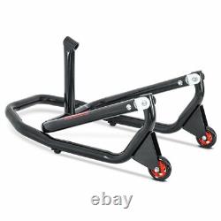 Front Head Lift Paddock Stand V5 for Triumph Daytona 955i 99-06 black