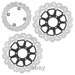 Front Rear Brake Discs For Daytona T595 97-98 955i 99-01 Speed Triple 955 99-01
