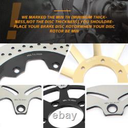 Front Rear Brake Discs For Daytona T595 97-98 955i 99-01 Speed Triple 955 99-01