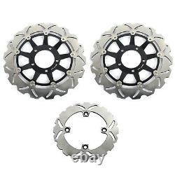 Front Rear Brake Discs For Triumph Daytona 955i 2001-2006 Speed Triple 955 02-04