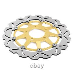 Front Rear Brake Discs Pads For Daytona 955i Single Sided Swinging Arm 2001-2006