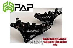 Front brake caliper REFURBISHMENT SERVICE Triumph Daytona 955i double arm 2003