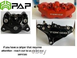 Front brake caliper REFURBISHMENT SERVICE Triumph Daytona 955i double arm 2003