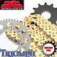 GOLD X-Ring Chain and Sprocket FITS TRIUMPH 955i Daytona (March 2001) 01-02