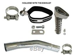 GRmoto Exhaust Kit TRIUMPH DAYTONA 955i 97-06 & T595 97-00 Muffler Carbon