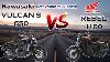Kawasaki Vulcan S 650 2023 Vs Honda Rebel 1100 2023 Specs Comparison