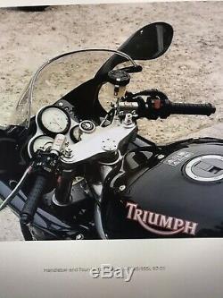 thumbnail image 2 of ABM Superbike Handlebar Kit – Triumph Daytona T595 (1997-1998) – Silver, 22mm, Made In Germany 2 of 4